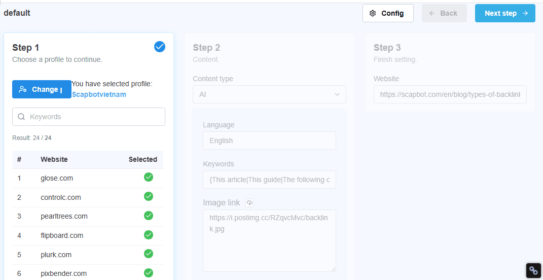 Backlink Mạng xã hội & Google Stacking thông minh